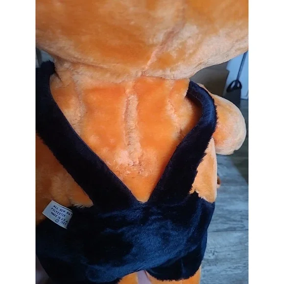 Vintage Halloween Wonder Toys Jack o Lantern Jumbo Plush Clean Odor Free 28"‎ - Picture 10 of 10
